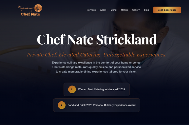chef nate website