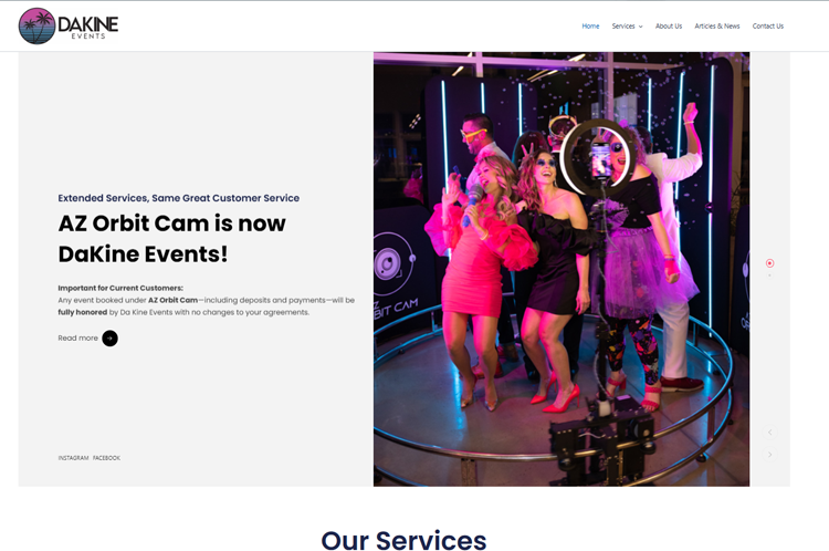 dakine events website